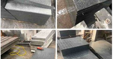 阜阳 芝麻黑地铺石材