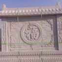 阜阳 芝麻白花岗岩屏风，照壁，影壁