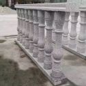 阜阳 芝麻白圆形光面花瓶柱，栏杆