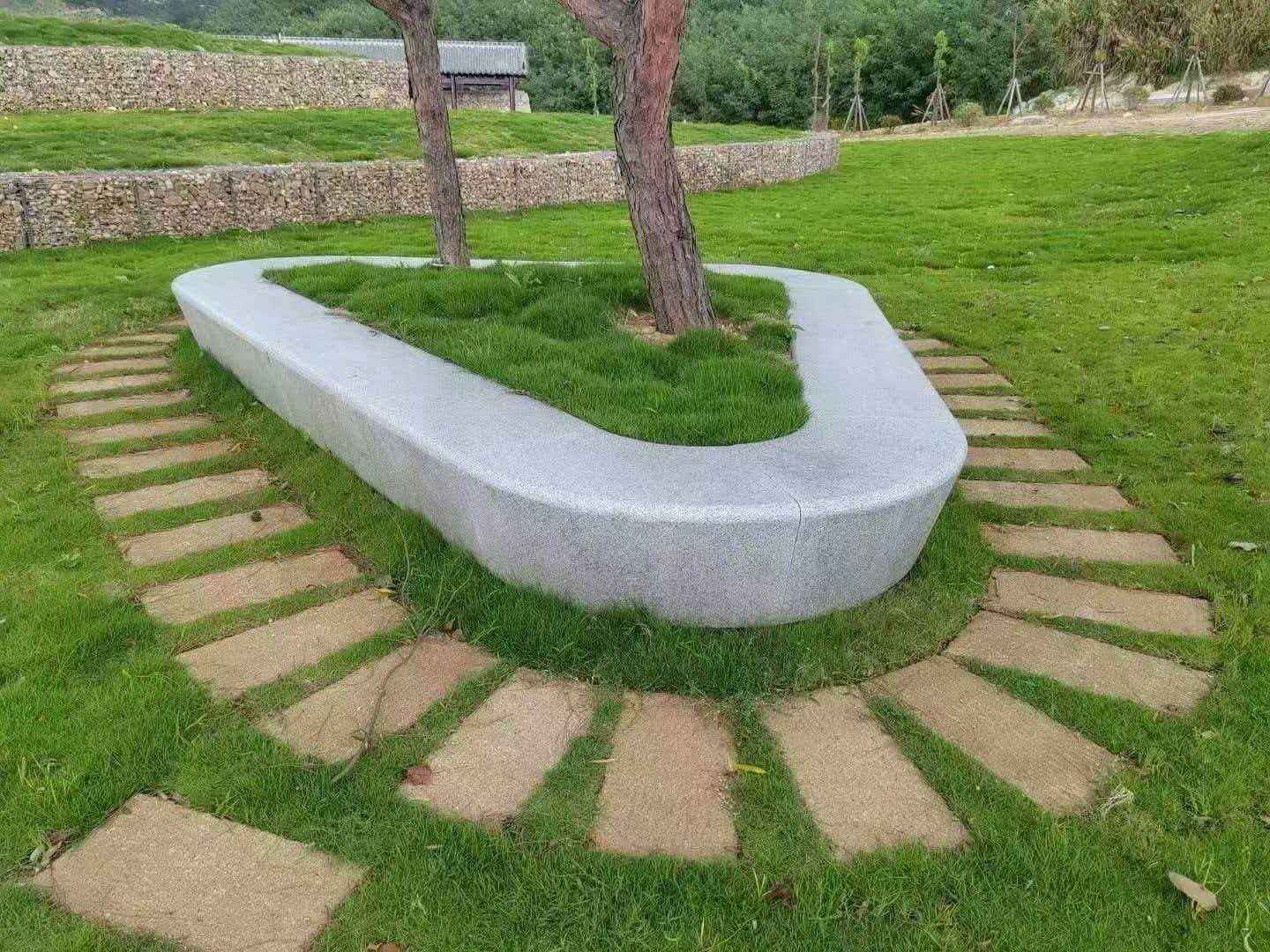 阜阳 芝麻白光面整石坐凳