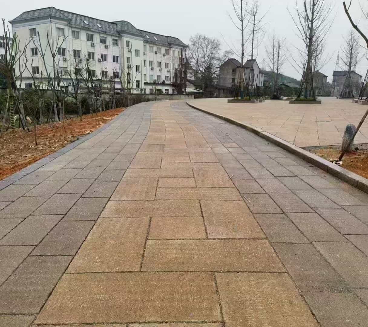 阜阳仿古石铺装效果