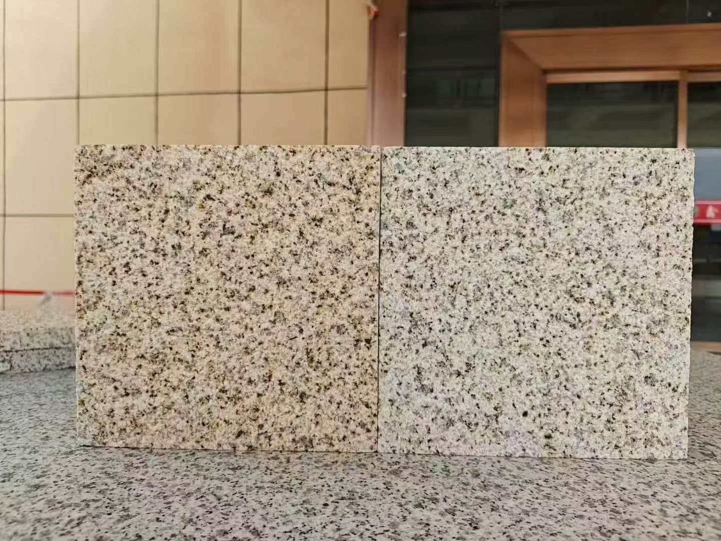 阜阳 黄金麻荔枝面，中黄与浅黄