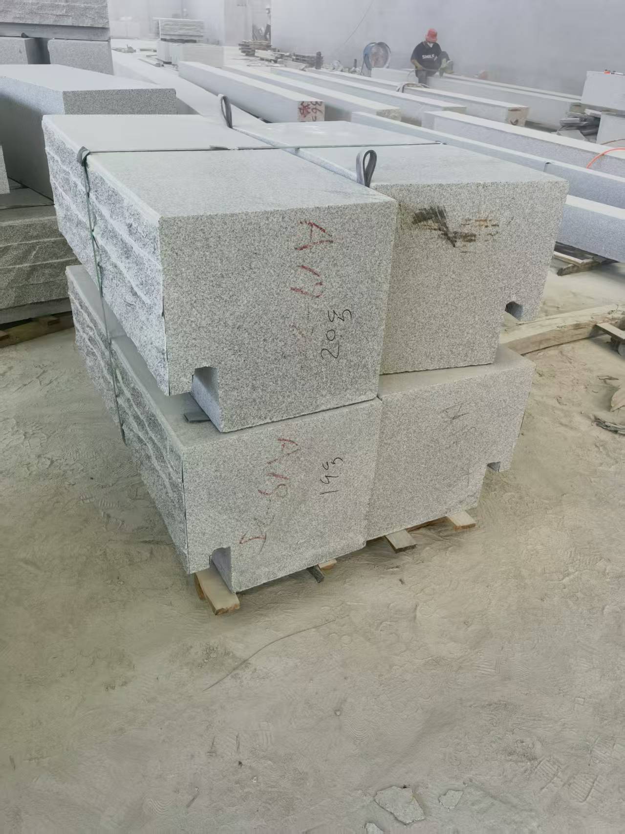 阜阳 整石坐凳打包