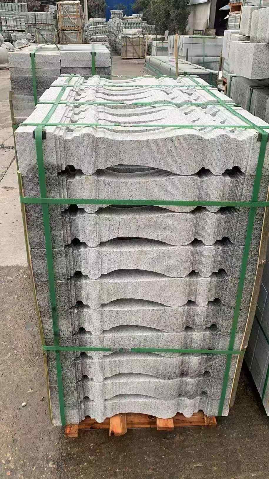 阜阳 芝麻白方形拉丝面，栏杆花瓶柱